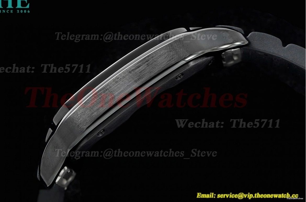 Cartier Mens MY9019 XL Rmn Black GF 40MM PVD RU Santos De 0126